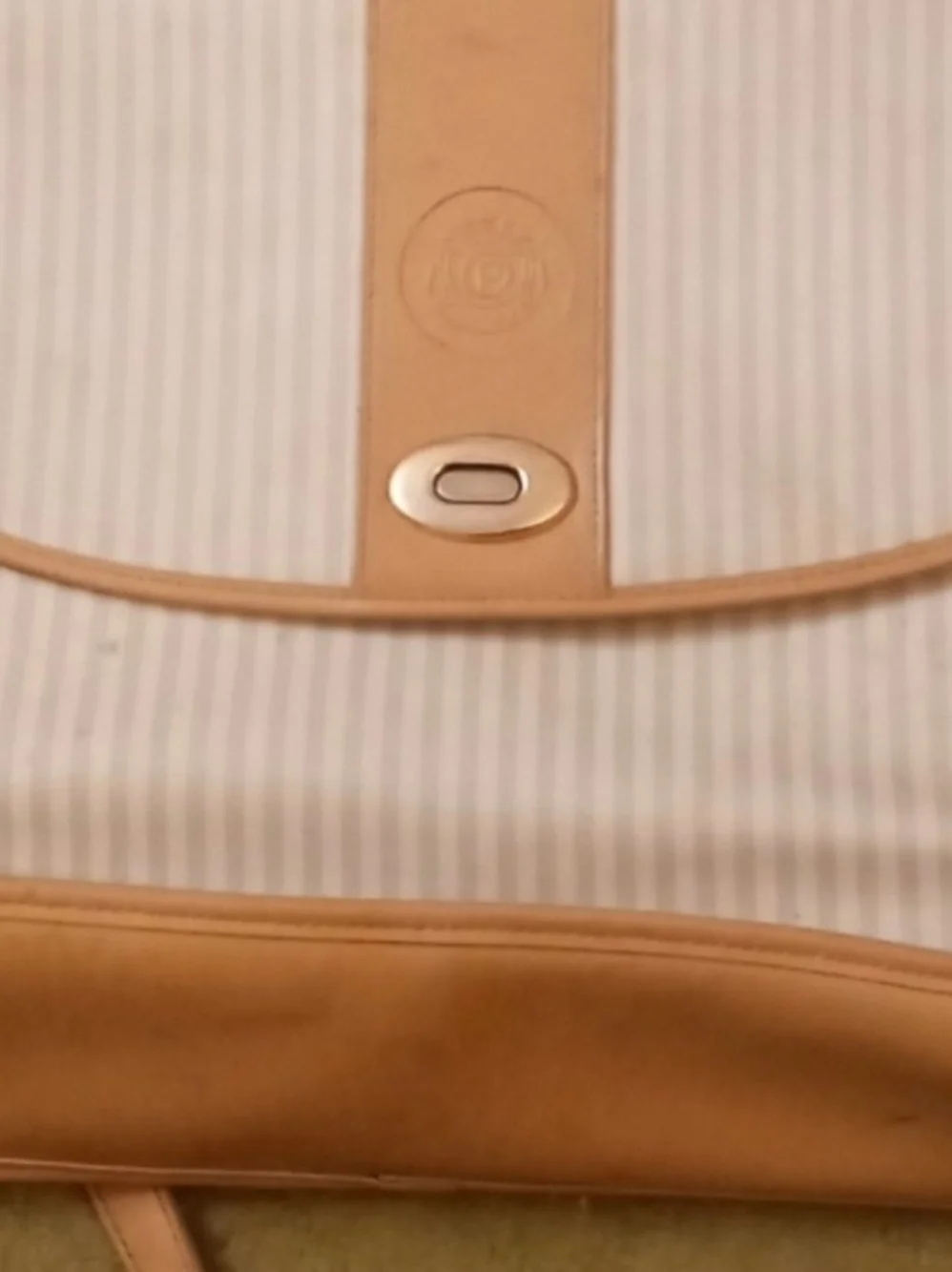 Vintage Phillipe Messenger Crossbody Bag,